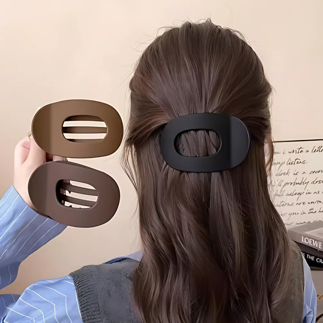 FlatClip: Comfortable Slim Flat Hair Clip For Women