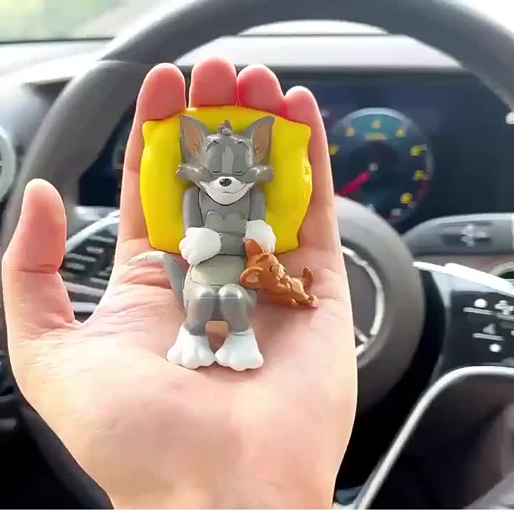 CarCharm 1+1 FREE: Tom And Jerry Playful Dashboard Ornament