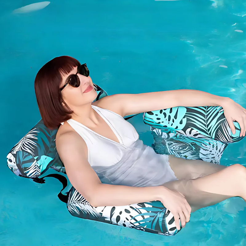 InflatableChair: Easy Setup Durable Inflatable Floating Chair
