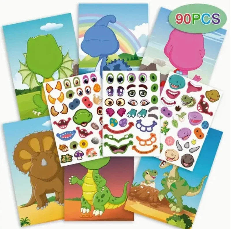 Kletshuts™ StickerBook 1+1 FREE: DIY Sticker Book Craft For Boys And Girls