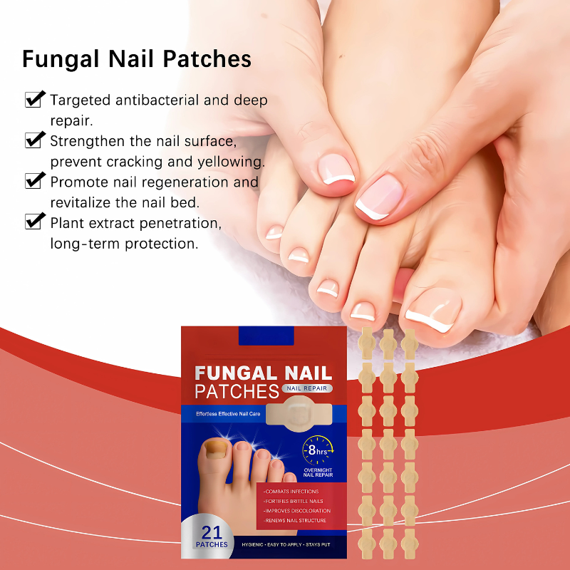 FungalPatch - Anti Bacterial Fungal Condition Patch And Nail Care Pack