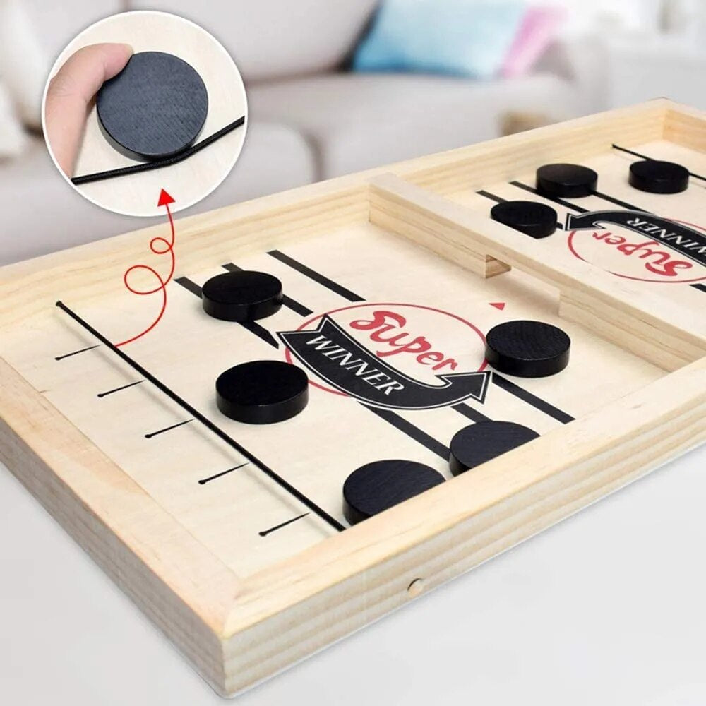 Kletshuts™ Hockey - Sling Hockey Board Game