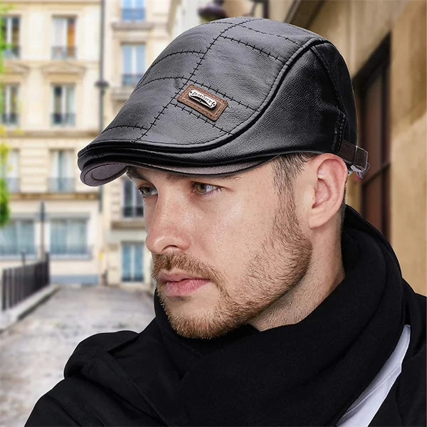 Icone™ EliteHat - High Quality Trendy Leather Beret