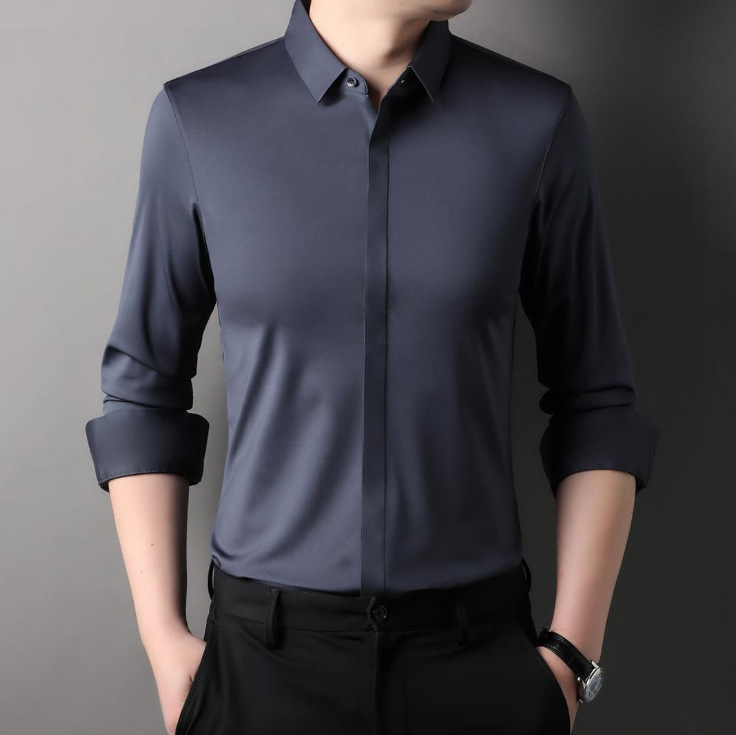 Icone™ StretchLongsleeve: Men's Wrinkle-Free Stretch Longsleeve