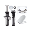 Globetrek° ToiletBolt 1+1 Set FREE: Heavy Duty Toilet Seat Locking Bolt And Screws Kit