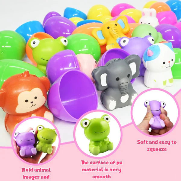 Kletshuts™ EggsSuprise: Easter Surprise Eggs With Squeeze Toys