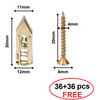 WallScrews - High Quality Heavy Duty No Drilling Wall Screws And Anchors