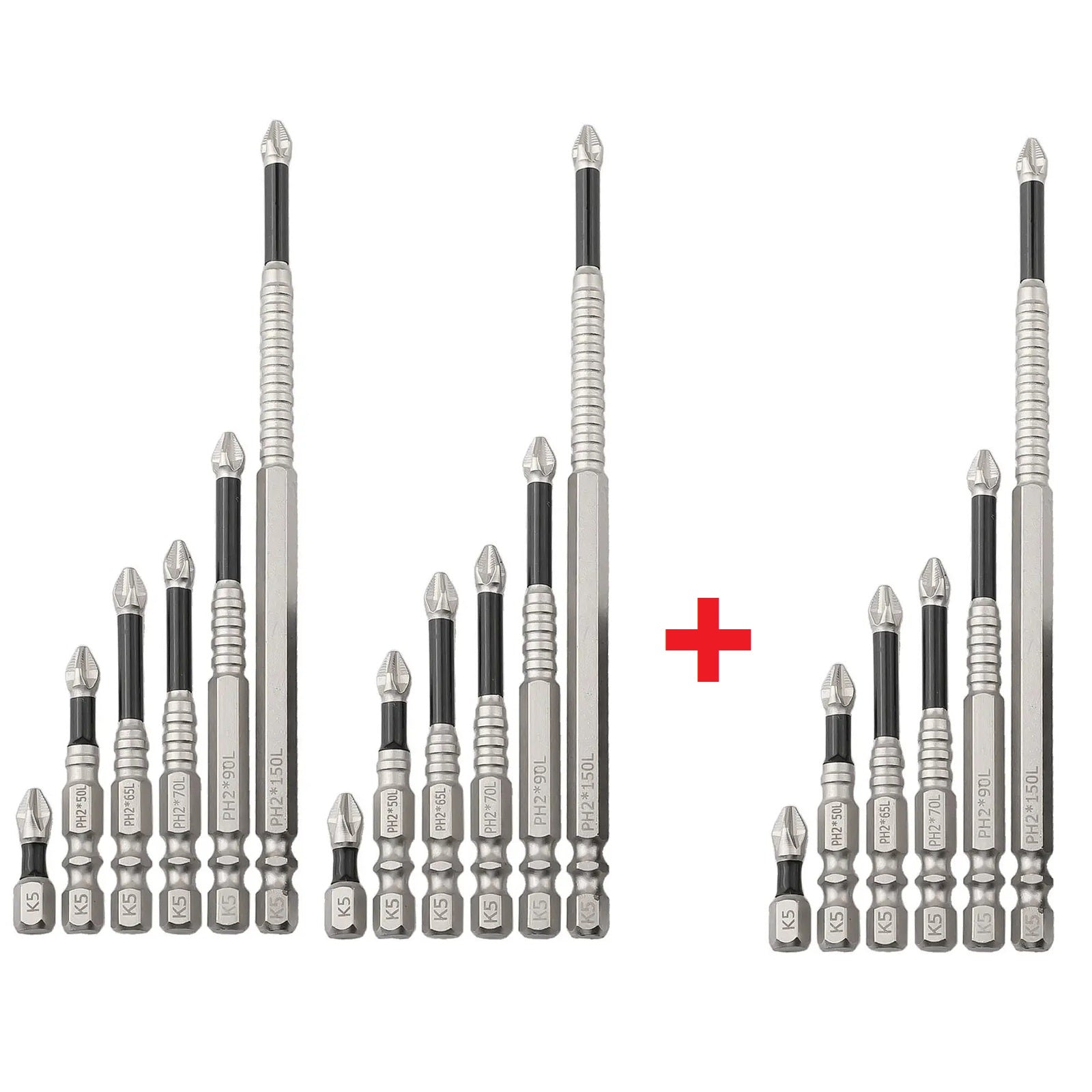 PowerBit - Powerful Highly Magnetic Screwdriver Drill Bit Set