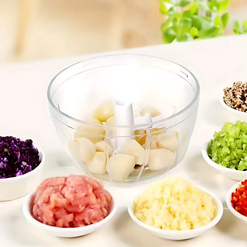 Globetrek° ManualChopper 1+1 FREE: High-Quality Vegetable Manual Chopper