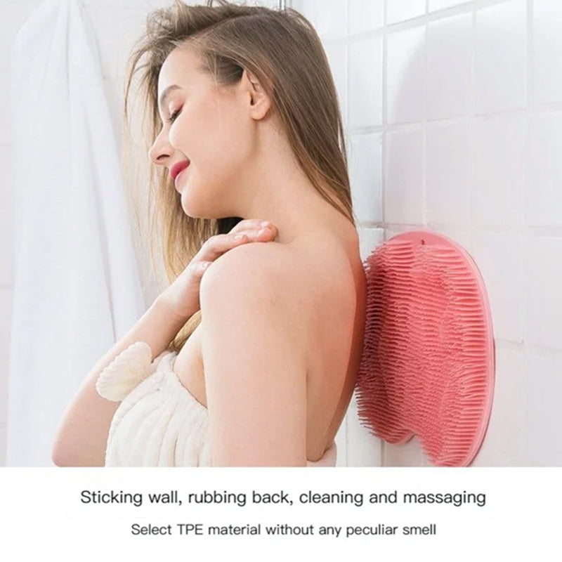 ScrubMat 1+1 FREE: Non-Slip Shower Scrub Mat Full-Body Exfoliating Brush