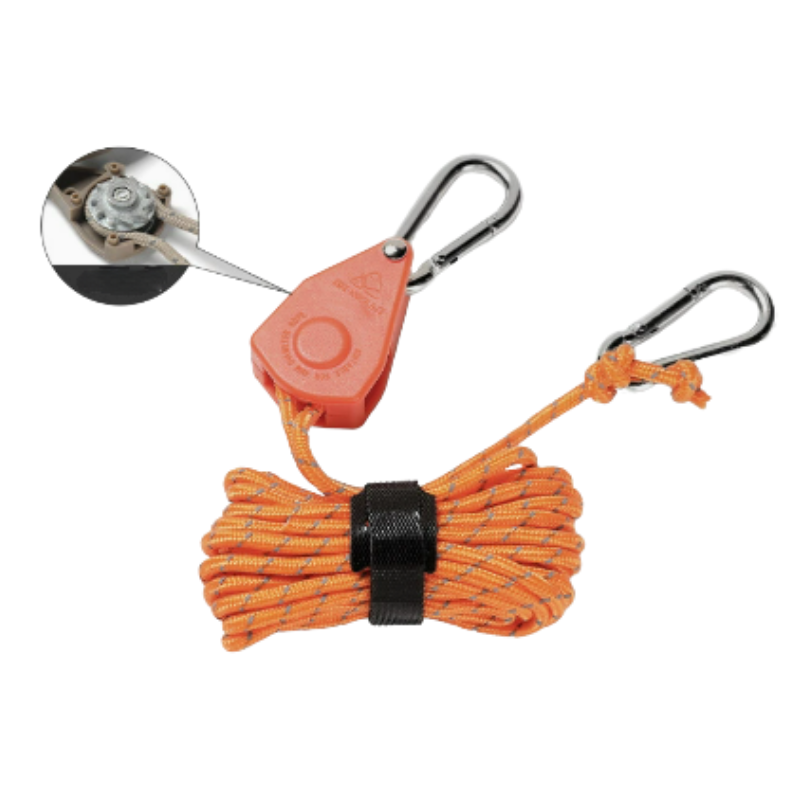 CampingRope - Adjustable Pulley Camping Rope