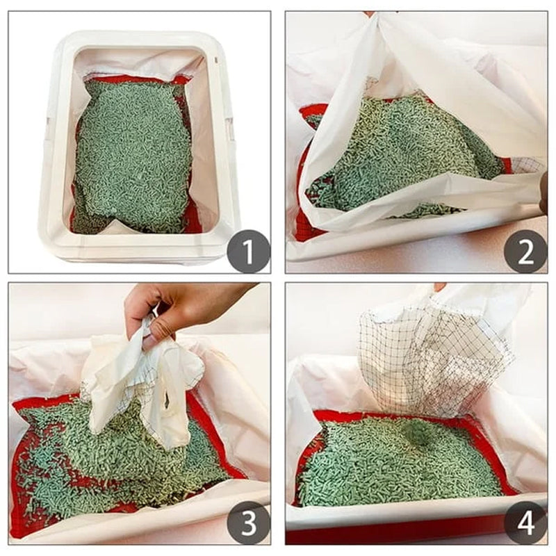 Catfri® WasteFilter 1+1 FREE: Reusable Cat Litter Liners For Waste Removal