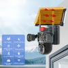 Globetrek° DomeCamera: Triple Lens Solar Powered Dome Camera