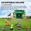 LightAlert - Animal Repellent Alert Light And Sound Solar Powered Warning Tool