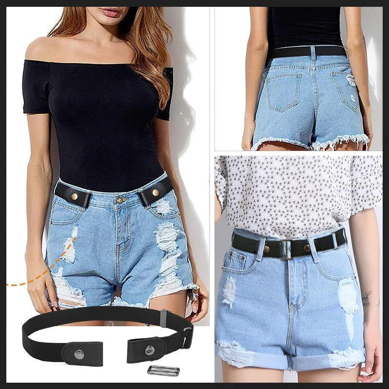 Icone™ ElasticBelt 1+1 FREE: Buckle Free Invisible Elastic Waist Belts