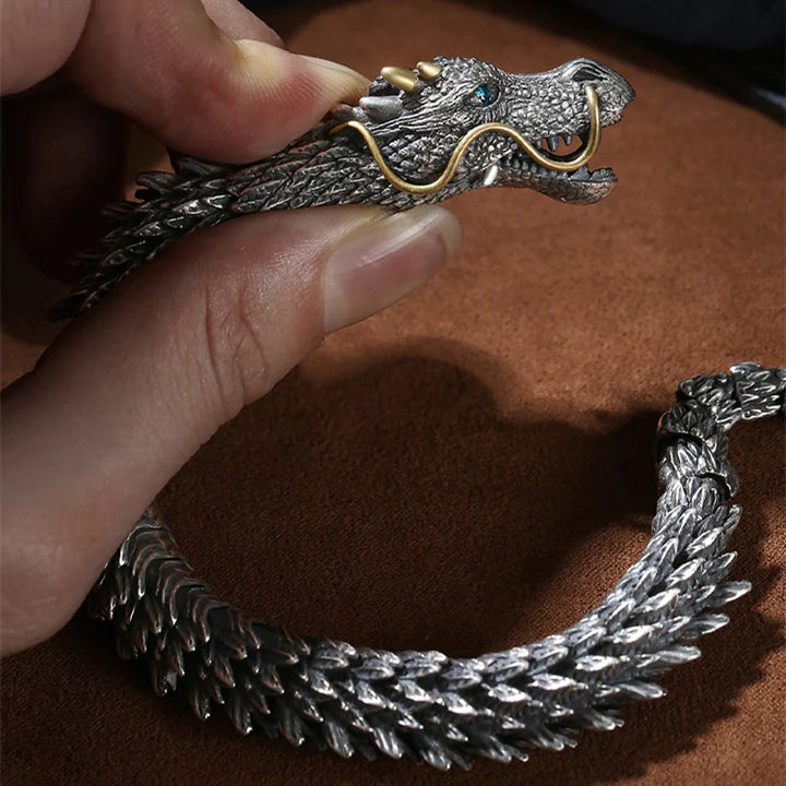 Jewelance™ SilverDragon - Sterling Silver Bracelet