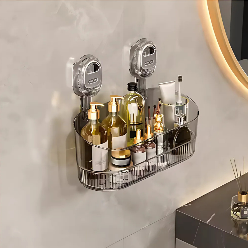 GlideHold® OrganizerRack: Organizer Storage Rack With Water Drain Hole