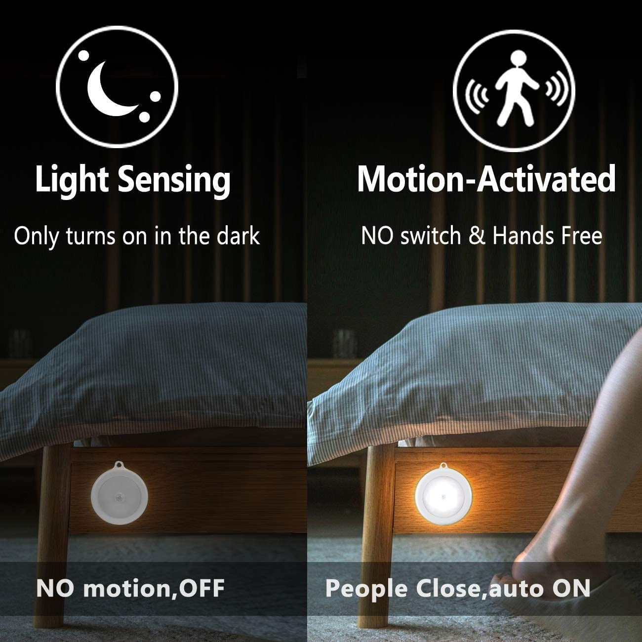 OVERNIGHT™ SMART Ultra Sensor Led | USB Rechargeable