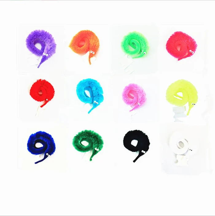 Kletshuts™ TwistyWorm - Rainbow Magic Twisty Worm