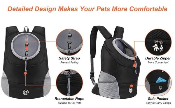 DogFri™ Backpack - Breathable Dog Carrier