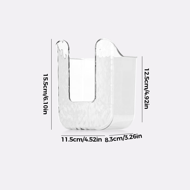 Globetrek° TissueStorage: Punch Free Wall Mounted Tissue Holder