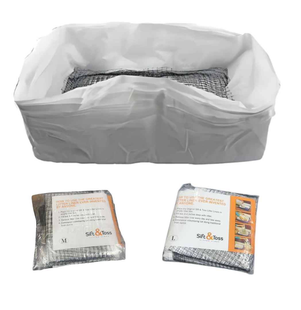 Catfri® WasteFilter 1+1 FREE: Reusable Cat Litter Liners For Waste Removal