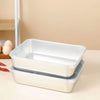 Globetrek° FreshSeal - Stainless Steel Square Storage Pan With Lid