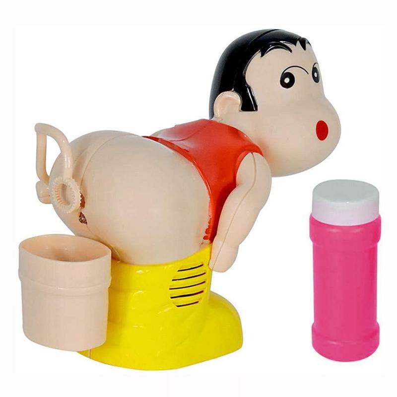 Kletshuts™ BubbleFun: Fun Electric Bubble Blower Boy Machine Toy