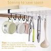 GlideHold® ShelfHooks 1+1 FREE: Shelf Hanging Rack Hooks For Kitchen And Closet
