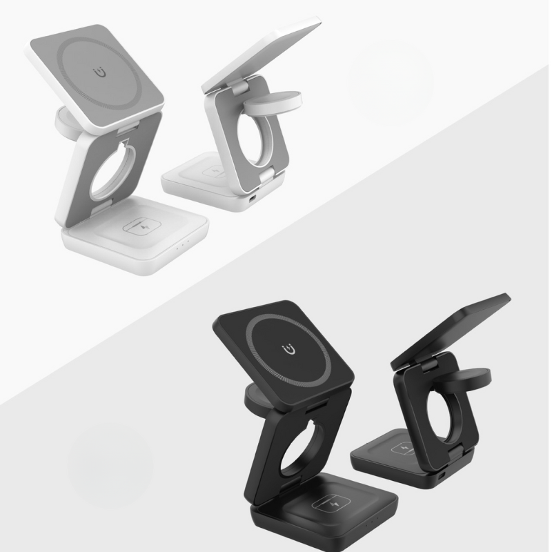 Holder360° MultiCharger: Multi-Function Foldable Magnetic Charging Stand