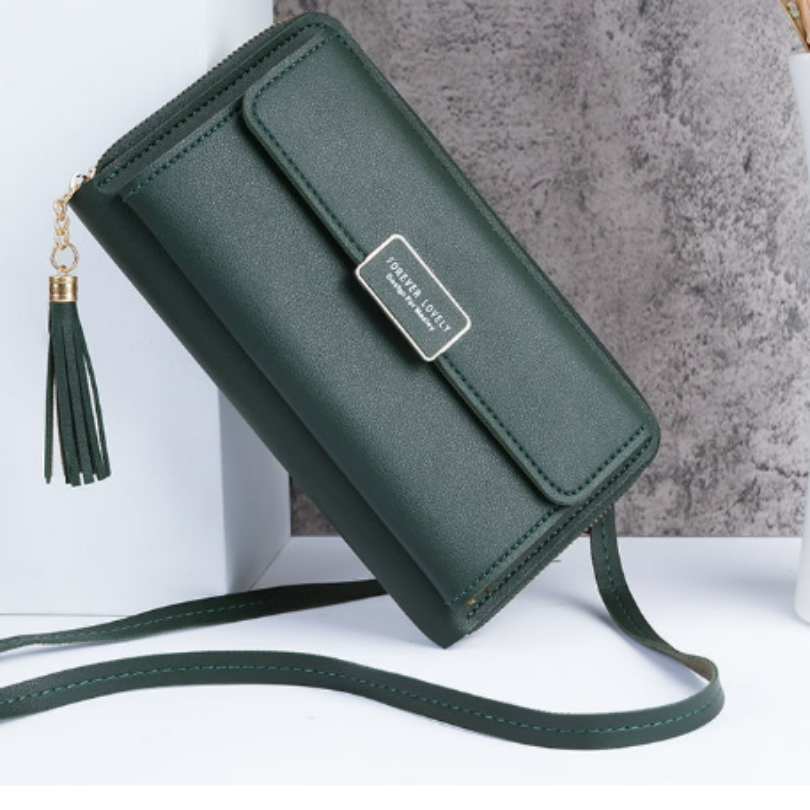 Icone™ WalletBag: Convertible Large Wallet Sling Bag