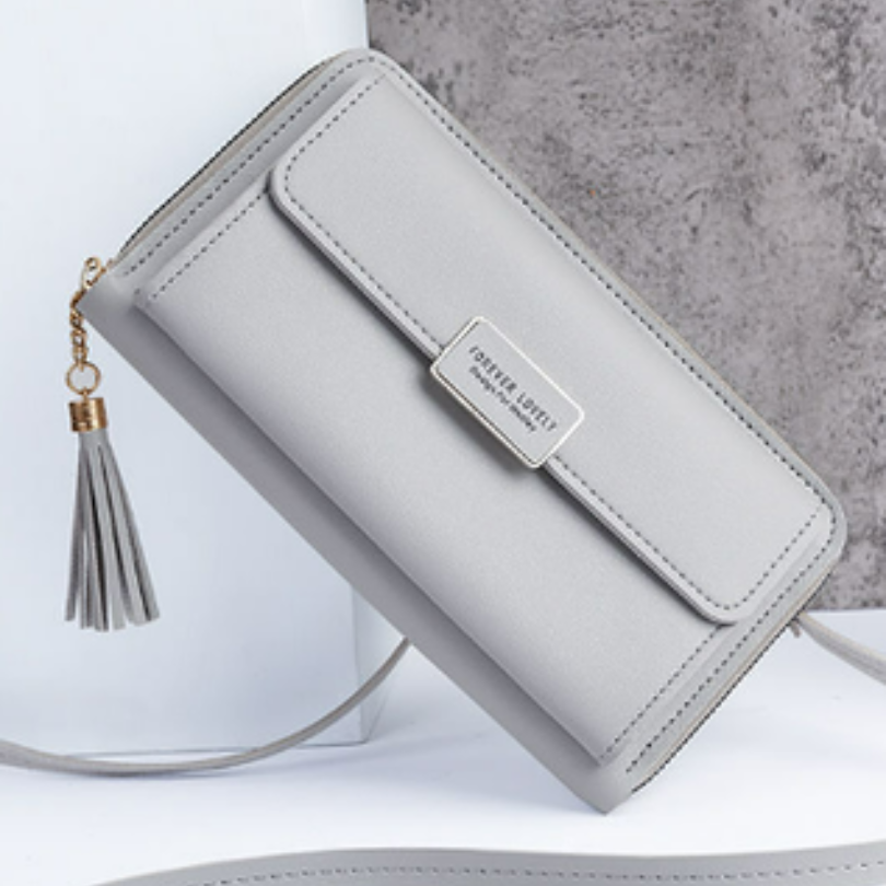 Icone™ WalletBag: Convertible Large Wallet Sling Bag