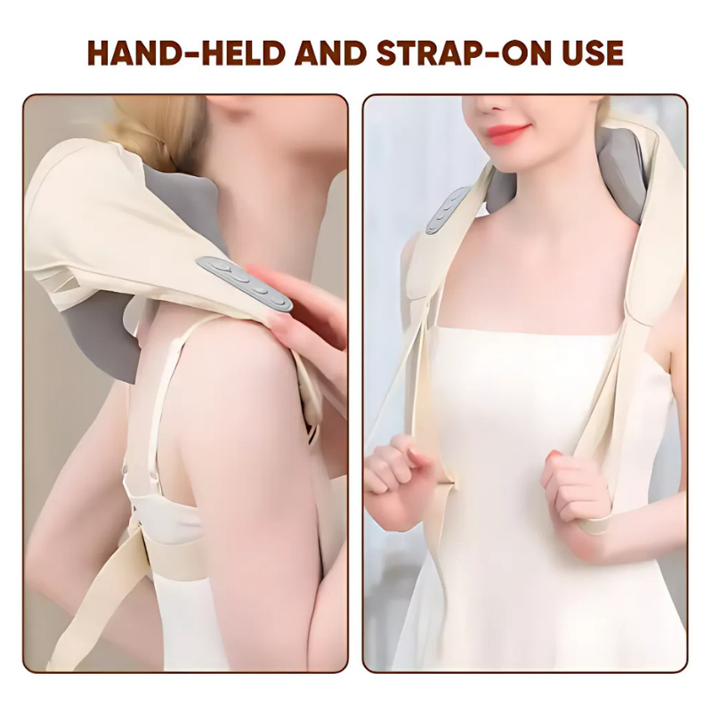 NeckMassager: Soothing Heat Relaxing Neck And Shoulder Massager
