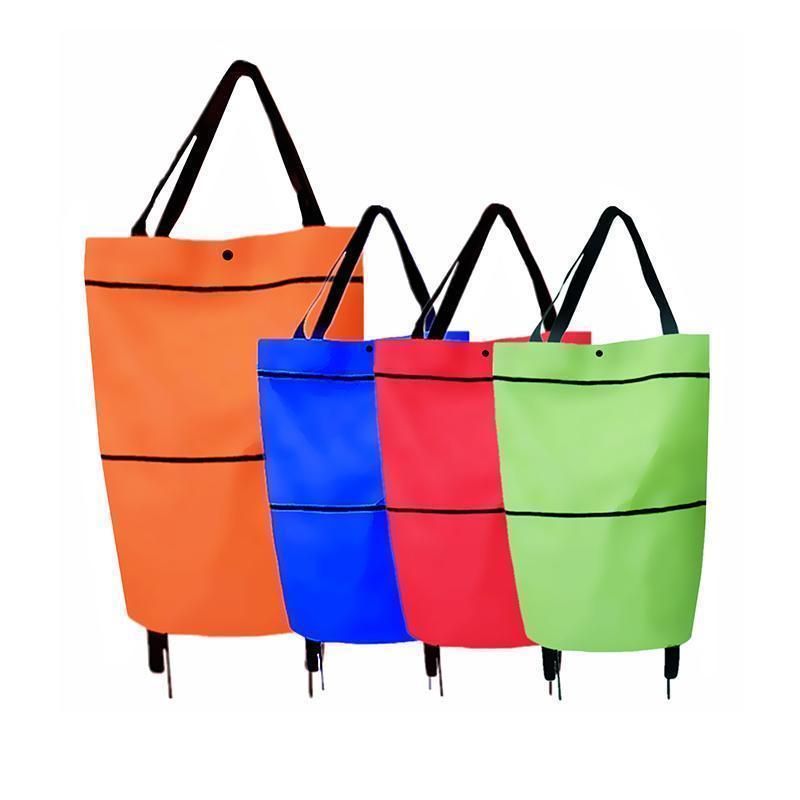 Icone™ GroceryBag 1+1 FREE: Large Capacity Grocery Bag With Foldable Wheels