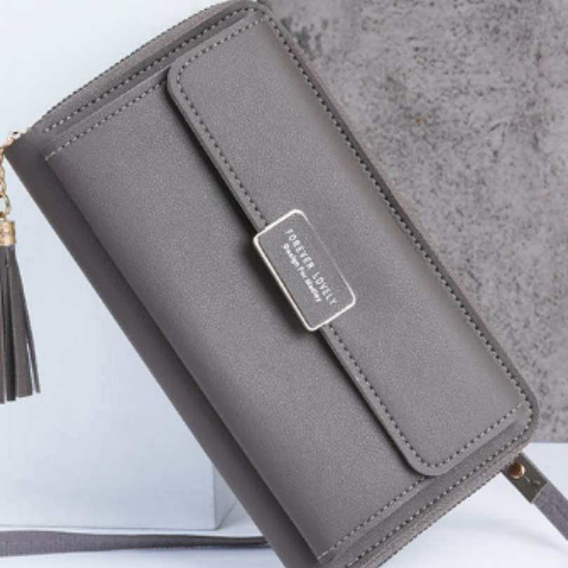 Icone™ WalletBag: Convertible Large Wallet Sling Bag