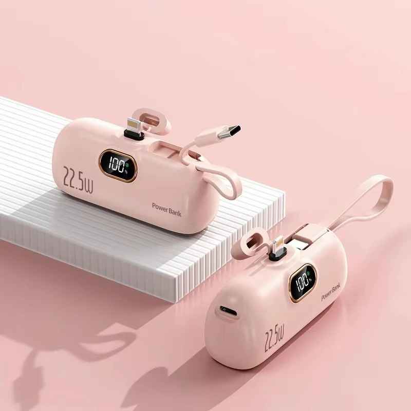 MiniCharge - Modern Stylish Portable Dual Port Mini Power Bank