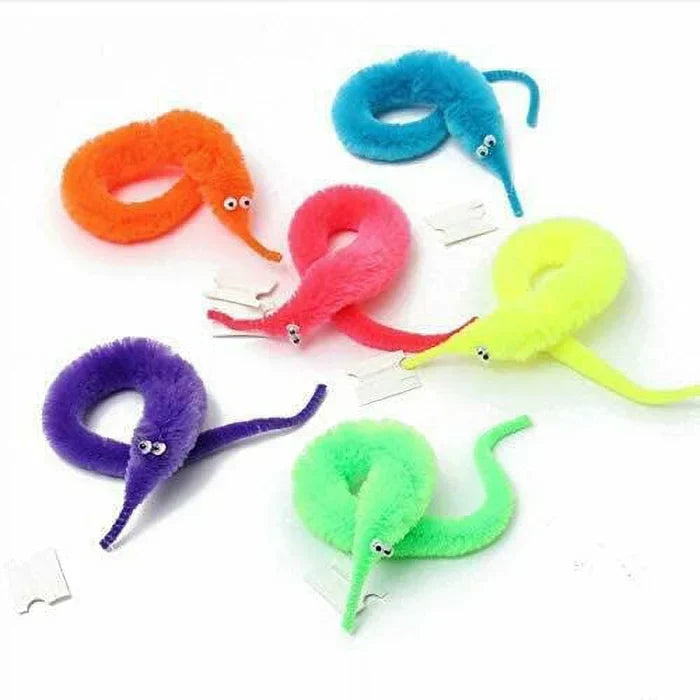 Kletshuts™ TwistyWorm - Rainbow Magic Twisty Worm