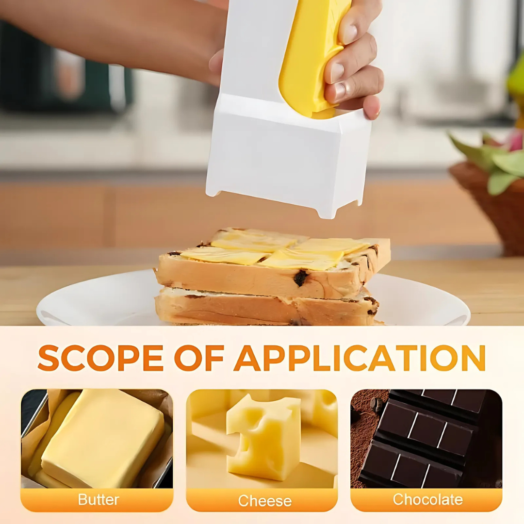 Globetrek° ButterSlicer: Easy One Click Butter Slicer Kitchen Tool