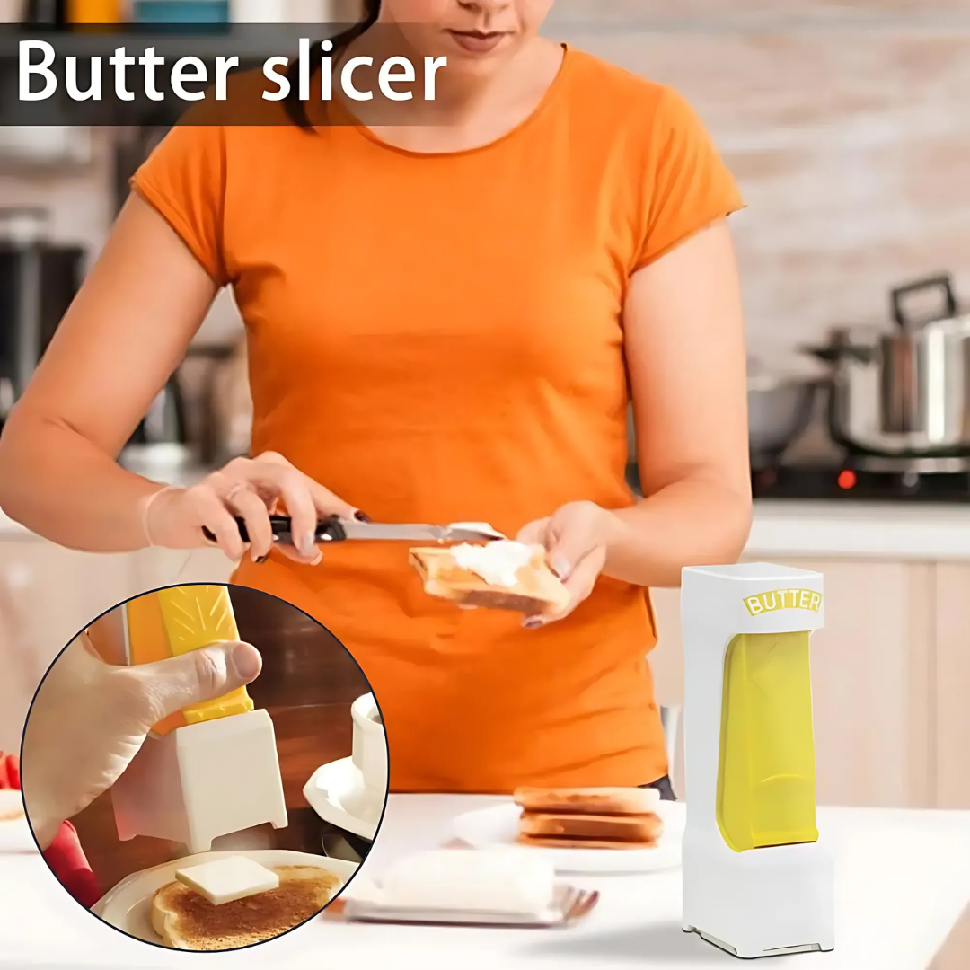 Globetrek° ButterSlicer: Easy One Click Butter Slicer Kitchen Tool