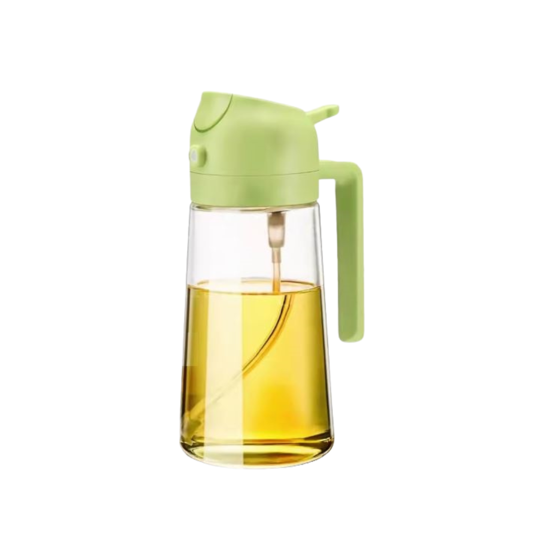 Globetrek° OilDispenser 1+1 FREE: 2 In 1 Pour And Spray Glass Oil And Liquid Dispenser