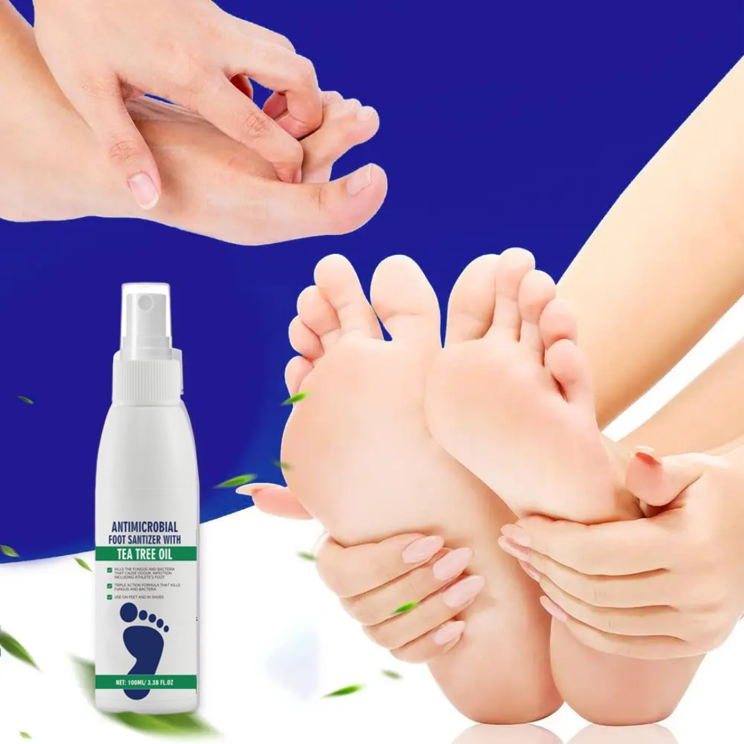 FootCare 1+1 FREE: Antimicrobial Deep Hydration Foot Care Spray