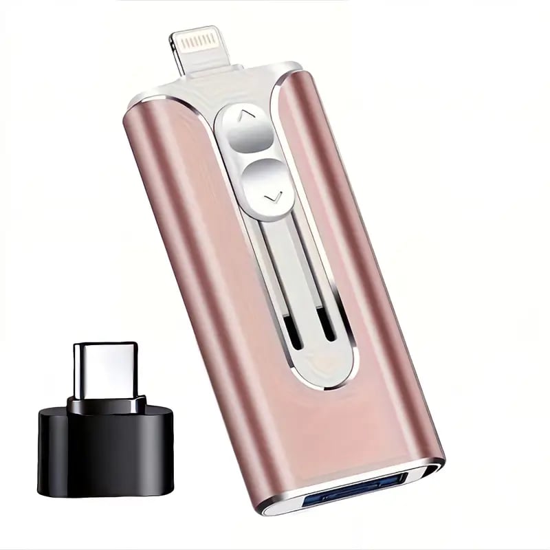 USBDrive - Compact And Durable Multi‑Device 4‑In‑1 USB Flash Drive