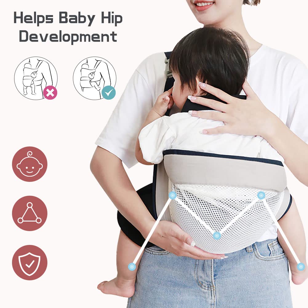 Kletshuts™ SlingCarrier: Breathable Baby Sling Carrier