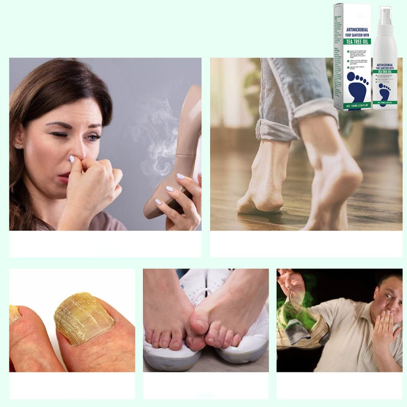 FootCare 1+1 FREE: Antimicrobial Deep Hydration Foot Care Spray