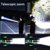 Ledsen™ AdjustableFlashlight: Ultra-Bright Rechargeable Flashlight With Adjustable Beam
