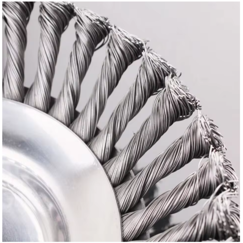 CutterHead: Heavy-Duty Steel Wire Weed Cutter 20cm Brush Head Set