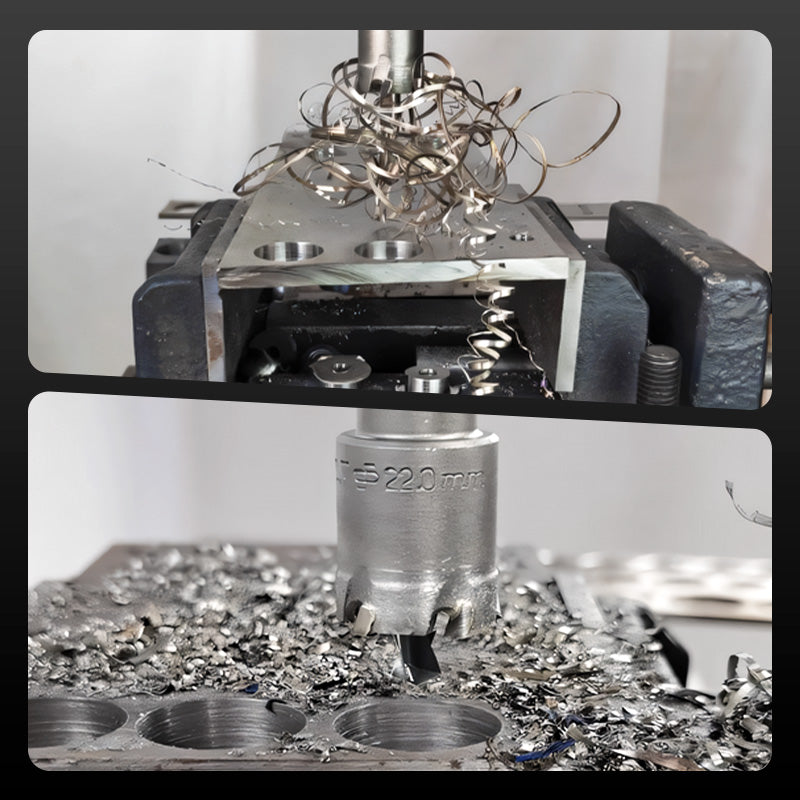 MetalDrill - Carbide Tip Metal Hole Drill Bit Cutter Set