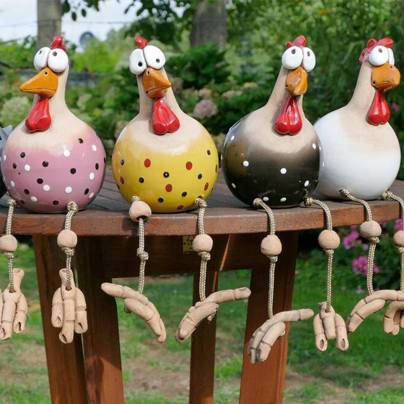RoosterDecor - Rooster Ornament Garden Decoration