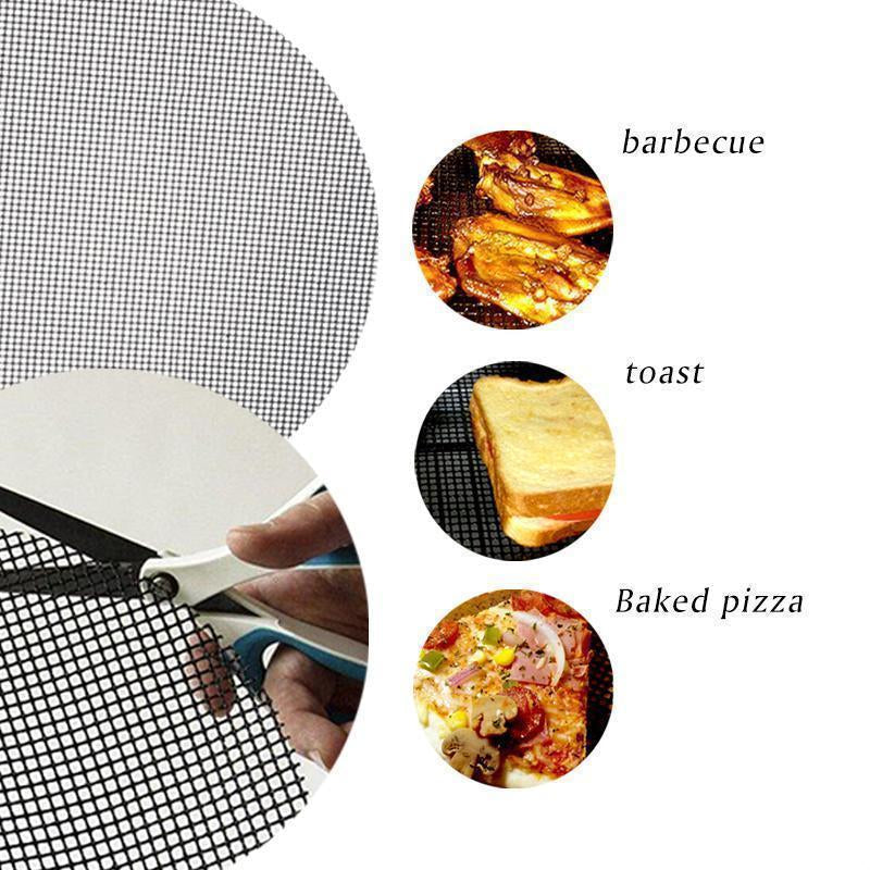 Globetrek° GrillNet: Reusable Heat Resistant Non-Stick BBQ Grill Net