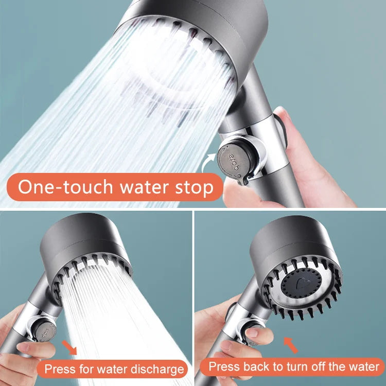 Borhe® Shower - 4 in 1 Massage And Skin Beauty Multifunctional Showerhead